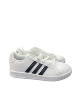 adidas Kids Grand Court Sneaker White/Black/White Size 13 US - $459.40 MXN
