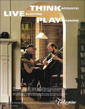 John Scofield Alan Arkin 1997 Takamine electric/acoustic guitar ad adver... - £3.36 GBP