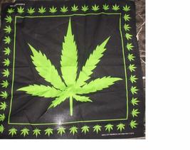 K&#39;s Novelties Wholesale Lot of 6 22&quot; x 22&quot; Black Weed Marijuana Hemp Cannibus Ba - £12.69 GBP