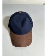 Alfani Mens Colorblock Baseball Hat Navy/Brown-OS - $19.19 CAD