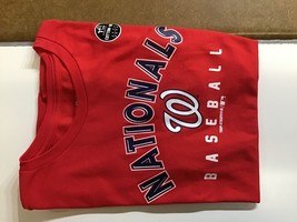 Tee Shirts Washington Nationals Team Color-Large - $13.50