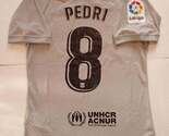 Pedri FC Barcelona #8 La Liga Match Slim Gray Third Soccer Jersey 2022-2023 - $85.00