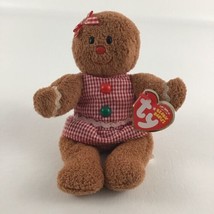 Ty Original Beanie Babies Gretel Gingerbread Cookie Plush Stuffed Toy wi... - £31.43 GBP