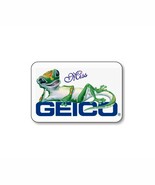 GEICO MISS GECKO SET OF 2 NAME BADGE HALLOWEEN COSPLAY PIN BACKS - $294.05 MXN