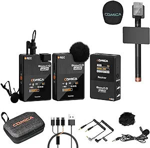 comica BoomX-D2 PRO 2.4G Wireless Lavalier Microphone with Internal Reco... - $302.99