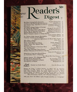 Readers Digest August 1967 Johnny Carson Page Pitt Lawrance Thompson - £5.40 GBP