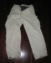 Vintage 90s GAP Heavy Insulated Winter MEN&#39;S Cargo Pants Sz 30-32 - £27.52 GBP