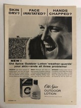 1961 Old Spice Outdoor Lotion Vintage Print Ad Advertisement pa12 - $8.90