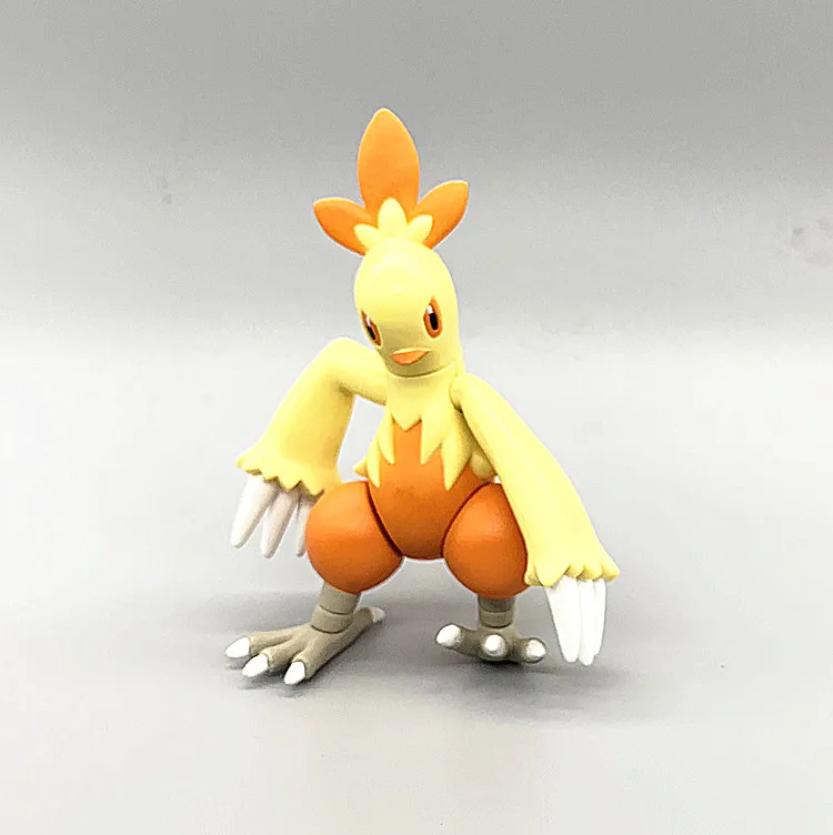 TAKARA TOMY Genuine Pokemon Fire and Fighting Type Combusken Cute Joints Movable - £18.73 GBP