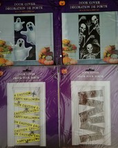 Halloween Door Décor Beware Caution Ghosts, Skeletons D2, Select: Type - £2.36 GBP