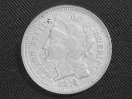 1874 3C Three Cent Nickel KM# 95 - $60.00