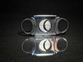 Solid Silver Cigar Cutter without original box image 4