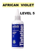 Kiss Tintation Semi-Permanent Hair Color 5 Fl Oz African Violet T320 Level: 5 - £4.45 GBP