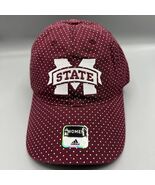 Mississippi State Bulldogs Hat Women Red Polka Dot Adidas Strap Back Cap... - €16,18 EUR