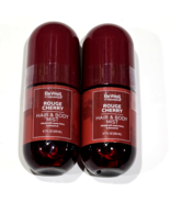 2 Pack Be Well By Nature Well Rouge Cherry Hair &amp; Body Mist Almond Oil 6... - $42.06 CAD