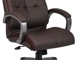 Brown Boss Office Products Double-Plush High-Back Executive Chair. - $209.99