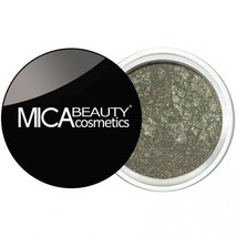MICA BEAUTY Mineral Eye Shadow Glitter RELUCTANCE 93 OLIVE Green Full Sz... - $19.31