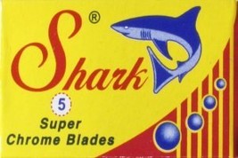Shark Super Chrome Double Edge Safety Razor Blades, 60 blades (5x12) - £5.44 GBP
