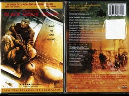 Black Hawk Down Dvd Ewan Mcgregor Josh Hartnet Columbia Video New Sealed - £5.57 GBP