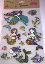 Stickers-1 Sheet Of 10 Pieces(Mermaids/Dolphin/Anchors)-BRAND NEW-SHIPS N 24 HRS - £9.40 GBP