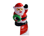 Christmas House Light/Sound Motion Activated Santa 6 Inches - $8.32