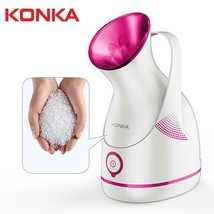 Konka Electric Face Steamer With 55ml Water Tank White Thermal Spray Steaming Fa - £22.79 GBP