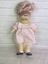 Marie Corolle Poupee Toddler Doll Sleepy Eyes Blonde Light Eyes With Outfit - £32.51 GBP
