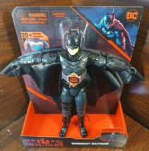 DC Comics Batman 12&quot; Wingsuit Action Figure-NEW-Free Box Shipping w/Trac... - £42.67 GBP