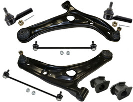 8 Pcs Suspension Kit Lower Control Arms Outer Ends Sway Bar Bushings Scion xD  - £146.25 GBP