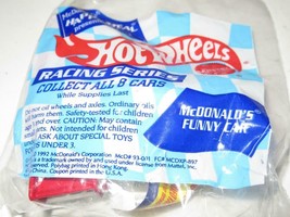 McDONALDS HAPPY MEAL - DIECAST HOT WHEELS-  FUNNY CAR - NEW- W23 - $3.70