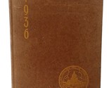 Vintage 1936 OLYMPIA Alto Scuola OLYMPIA Washington Yearbook Olympus - $27.62