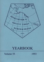 Association of Pacific Coast Geographers Yearbook 1993 by Daniel E. Turbeville - £20.25 GBP