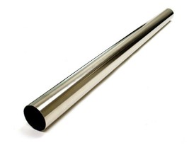 2.5&quot; Stainless Steel Polished Exhaust Straight Pipe Piping Tube SS 16 gauge 3ft - £40.35 GBP