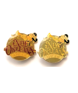 Vintage Disney New Orleans Square Mickey Mouse Trumpet Pins Lot 2 Park S... - $13.99