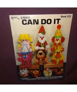 Can Do It Crafts Kappie Originals 1988 24 Projects Animals People Booklet - £9.75 GBP