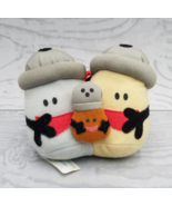 Tyco 1999 Blue’s Clues Salt and Pepper with Paprika Plush 4&quot; Keychain Ba... - $36.21