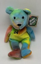 Salvino’s Bamm Beanos Ken Griffey Jr. #24 Rainbow Beanie Bear  1998 #2 - $4.99