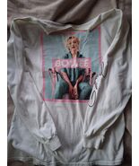 Marilyn Monroe Long Sleeve White TShirt L  - $20.00