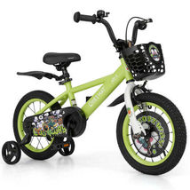 Costway 14 Inch Kids Bike Adjustable with Detachable Training Wheels for... - $247.01