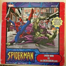 Marvel Spider-Man vs the Green Goblin Board Game 2005 Pressman w/ Battle Wall - £15.84 GBP