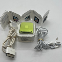Apple iPod Nano 6th Gen GREEN 16GB w/Retail Box,earbuds&amp; charger bundleF... - $69.95
