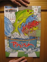 Phish Poster May 1994 Fillmore The Warfield 4 Fish - $3,327.05 MXN