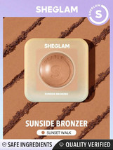 SHEGLAM Sunset Walk Bronzer Contour Palette Holiday Beauty for Winter Beach - $11.31