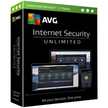 AVG Internet Security - 2-Year / Unlimited Devices - $125.00