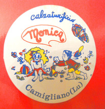Vintage MONICA SHOE Camiglian Lucca Sticker Sticker Stickers-
show original t... - £11.43 GBP
