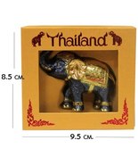 Elegant Handcrafted Elephant Figurines  - £11.99 GBP