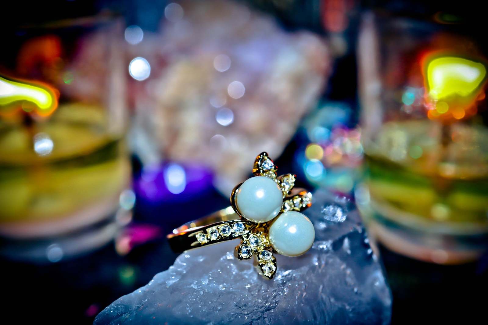 FOUNTAIN OF YOUTH Sacred Pearl Anti-Aging Spell Haunted Magic Gypsy Witch Ring - $55.00