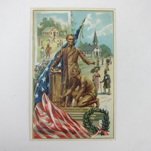 Postcard Abraham Lincoln Birthday No 155 Emancipation of Slaves Tuck Antique - £7.94 GBP
