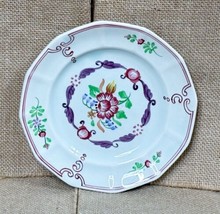 Vintage Adams England Calyx Ware 2475 Hand Painted Floral Saucer Bread P... - £11.59 GBP