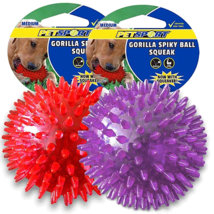 PS40035 PETSPORT Gorilla Spiky Ball Squeak M 2.8 - $633.05 MXN